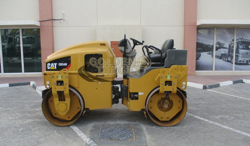 CATERPILLAR CB34B Tandem Vibratory Roller 2021 full