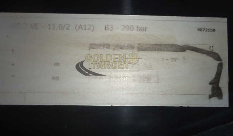 MERCEDES ACTROS 2641 6×2 ATLAS 165.2 Block Crane 2009 full