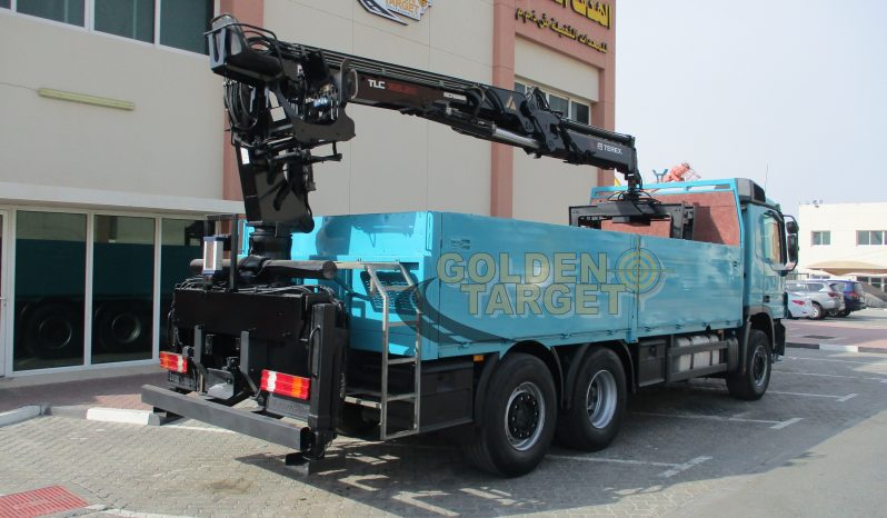 MERCEDES ACTROS 2641 6×2 ATLAS 165.2 Block Crane 2009 full