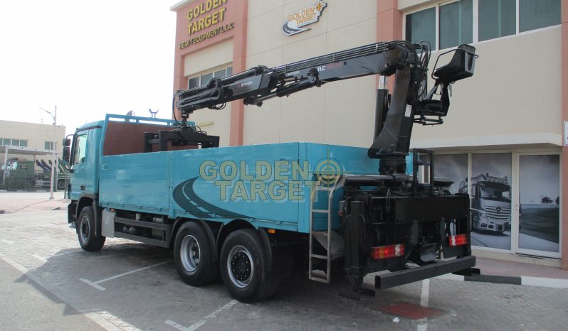 MERCEDES ACTROS 2641 6×2 ATLAS 165.2 Block Crane 2009 full