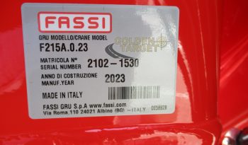 NEW FASSI F215A.0.23 CRANE 2023 full