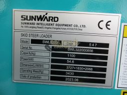 New SUNWARD SWL3220 Skid Steer 2023 full