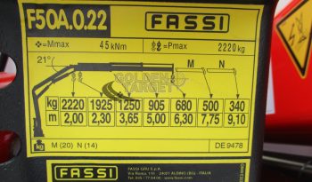 MITSUBISHI FUSO 4×2 FASSI F50A.0.22 Crane 2022 full