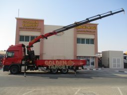 MERCEDES ACTROS 2546 6×4 PALFINGER PK53002 Crane 2012 full