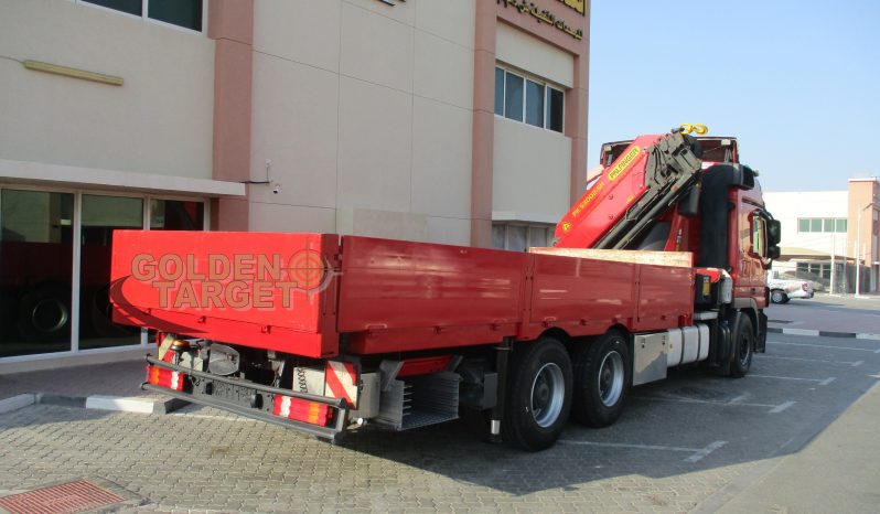 MERCEDES ACTROS 2546 6×4 PALFINGER PK53002 Crane 2012 full