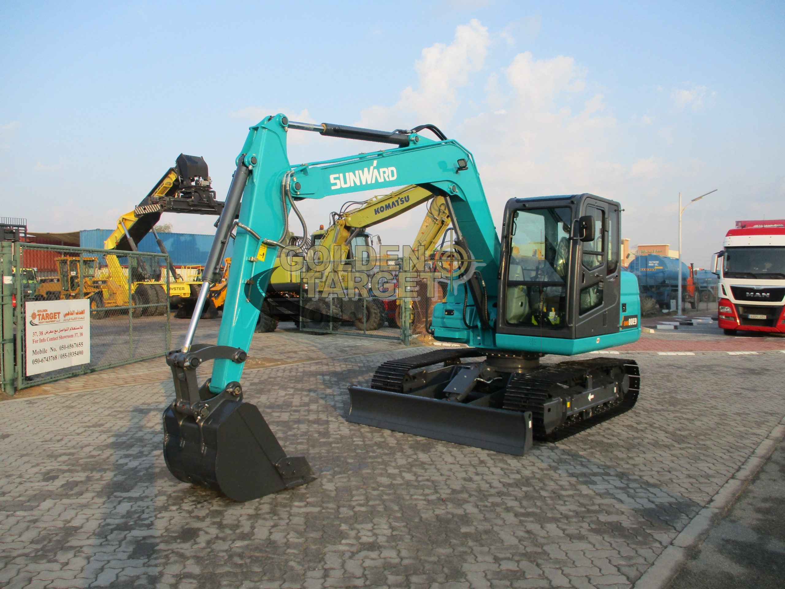 New SUNWARD SWE80E9 Mini Hydraulic Excavator 2023