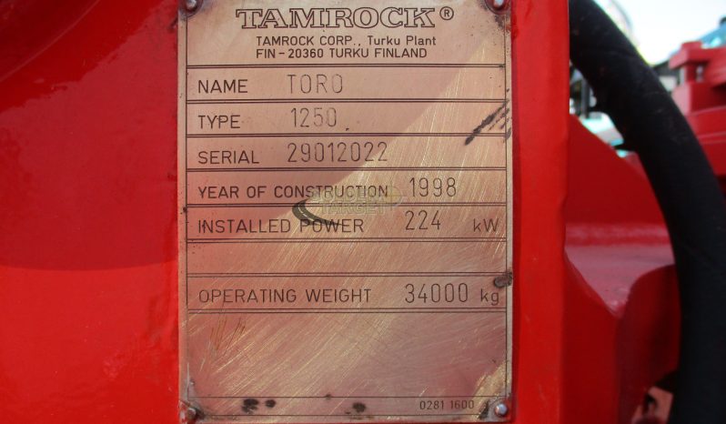 TAMROCK TORO 1250 Wheel Loader 1998 full