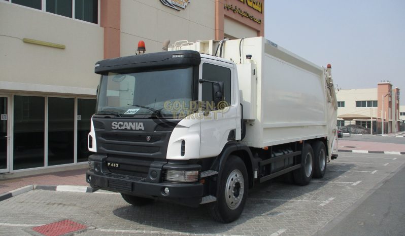 SCANIA P410 6×4 Garbage Truck 2015 full