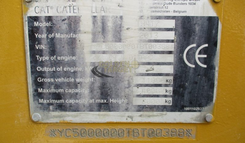 CATERPILLAR TH417 Telehandler 2013 full