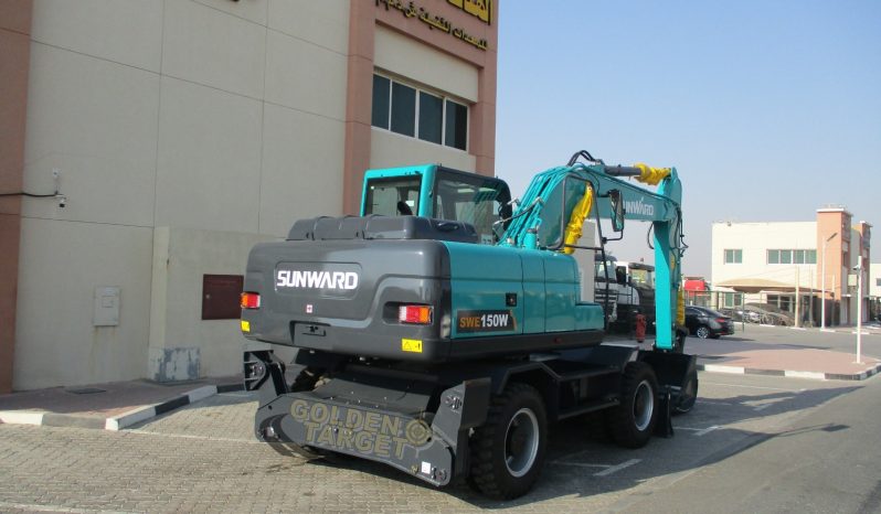 New SUNWARD SWE150W Wheel Excavator 2024 full