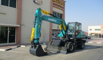 New SUNWARD SWE150W Wheel Excavator 2024 full