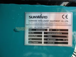 New SUNWARD SWE80E9 Mini Hydraulic Excavator 2024 full