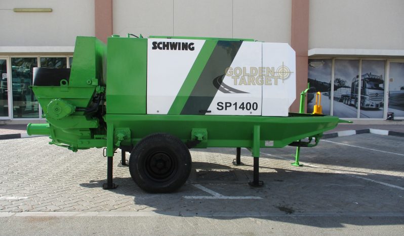 SCHWING STETTER SP1400 HDRL STATIONARY CONCRETE PUMP 2019 full