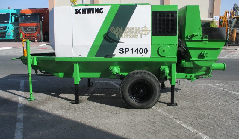 SCHWING STETTER SP1400 HDRL STATIONARY CONCRETE PUMP 2019 full