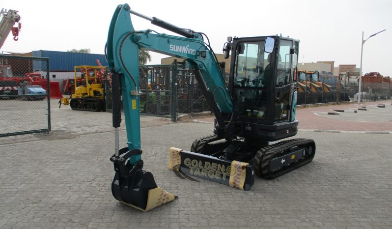 New SUNWARD SWE35UF Mini Hydraulic Excavator 2024 full