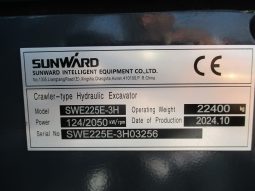 New SUNWARD SWE225E-3H Hydraulic Excavator 2024 full