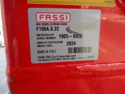 NEW FASSI F195A.0.22 CRANE 2024 full