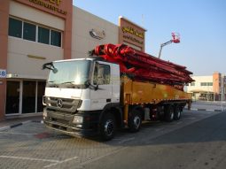 MERCEDES ACTROS 4144 8×4 SANY 56m Concrete Pump 2019 full