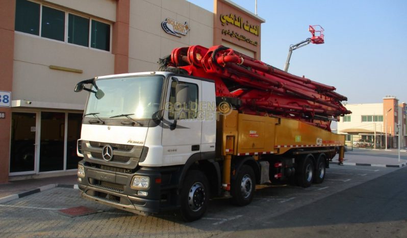 MERCEDES ACTROS 4144 8×4 SANY 56m Concrete Pump 2019 full