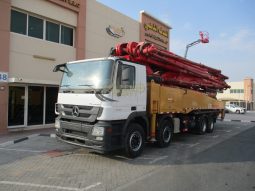 MERCEDES ACTROS 4144 8×4 SANY 56m Concrete Pump 2019 full