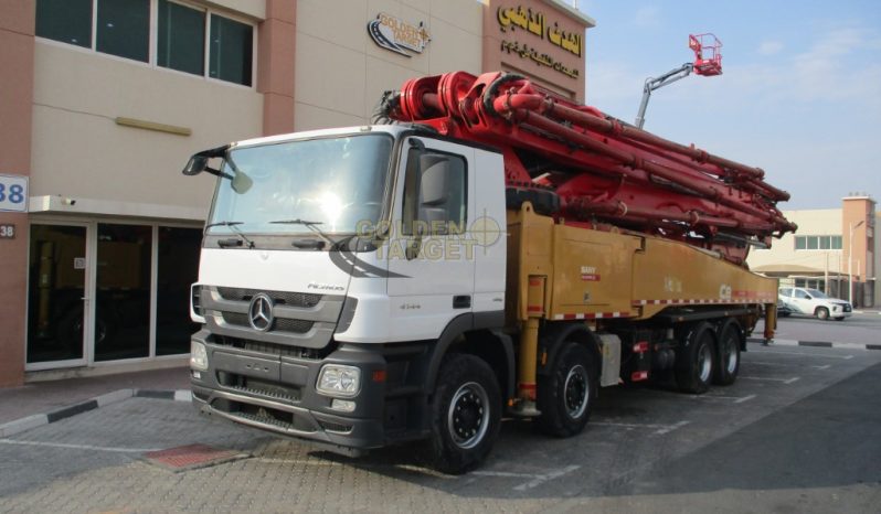 MERCEDES ACTROS 4144 8×4 SANY 56m Concrete Pump 2019 full