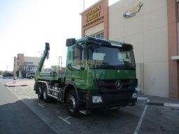 MERCEDES ACTROS 2636 6×2 Skip Loader 2014