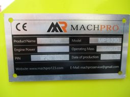 MACHPRO MPS330 Mini Skid Steer 2024 full