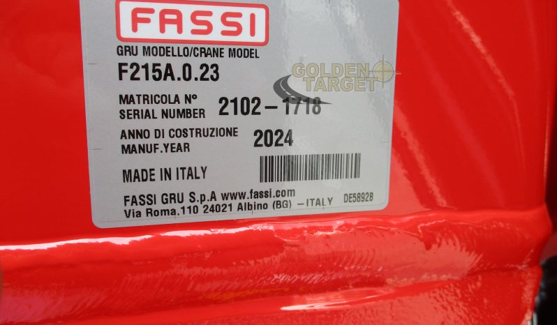 NEW FASSI F215A.0.23 CRANE 2024 full