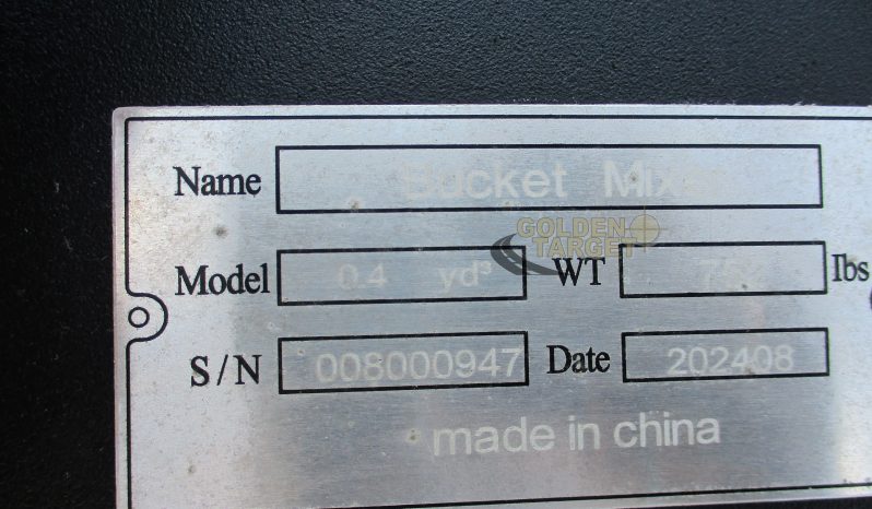 SUIHE Skid Steer Concrete Mixer 2024 full