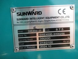 New SUNWARD SWE400E-3H Hydraulic Excavator 2024 full