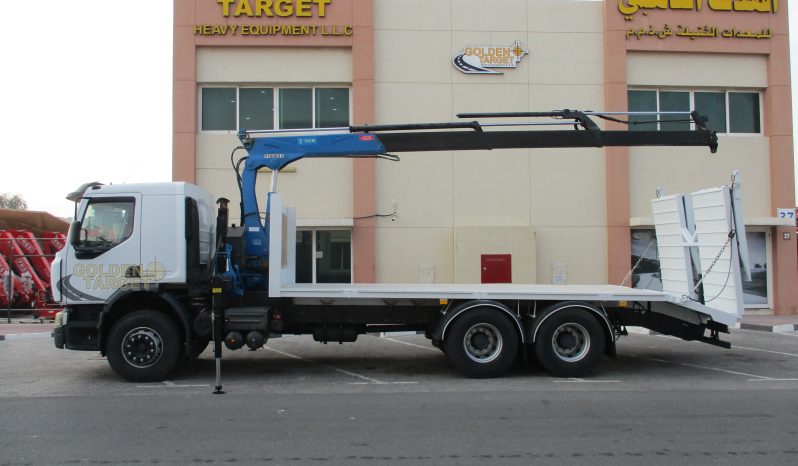 RENAULT KERAX 380 6×4 Crane Truck 2011 full