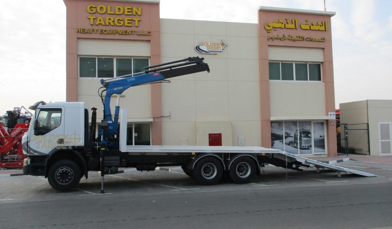 RENAULT KERAX 380 6×4 Crane Truck 2011 full