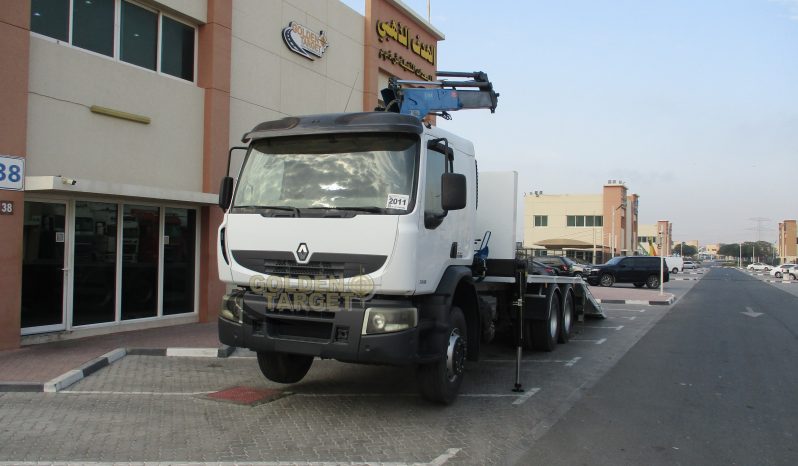 RENAULT KERAX 380 6×4 Crane Truck 2011 full