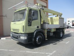 IVECO EURO CARGO 180E28 4×2 PALFINGER P180 Manlift 2012 full
