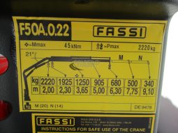 ASHOK LEYLAND PARTNER LX 4×2 FASSI F50A.022 Crane 2025 full