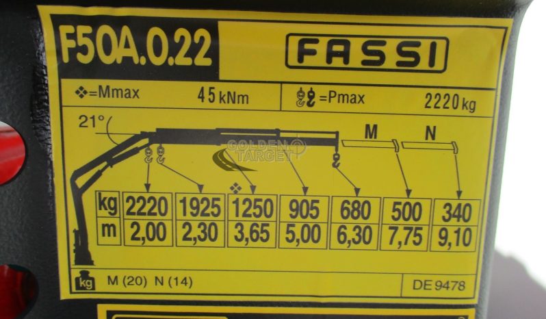 ASHOK LEYLAND PARTNER LX 4×2 FASSI F50A.022 Crane 2025 full