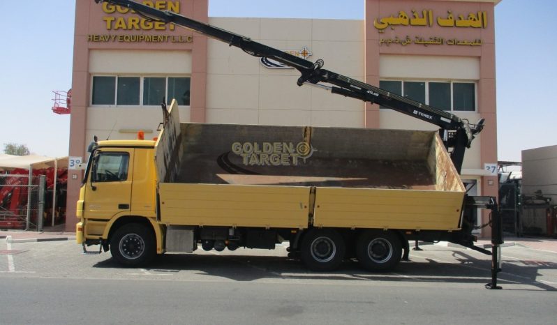 MERCEDES ACTROS 2644 6×4 ATLAS 165.2 Block Crane 2007 full