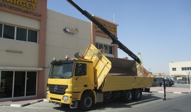 MERCEDES ACTROS 2644 6×4 ATLAS 165.2 Block Crane 2007 full