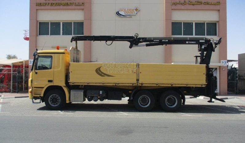 MERCEDES ACTROS 2644 6×4 ATLAS 165.2 Block Crane 2007 full