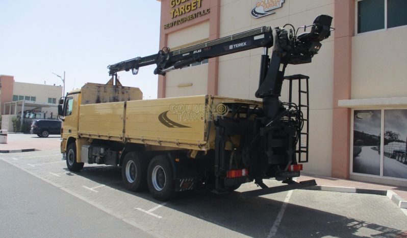 MERCEDES ACTROS 2644 6×4 ATLAS 165.2 Block Crane 2007 full