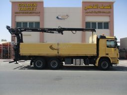 MERCEDES ACTROS 2644 6×4 ATLAS 165.2 Block Crane 2007 full