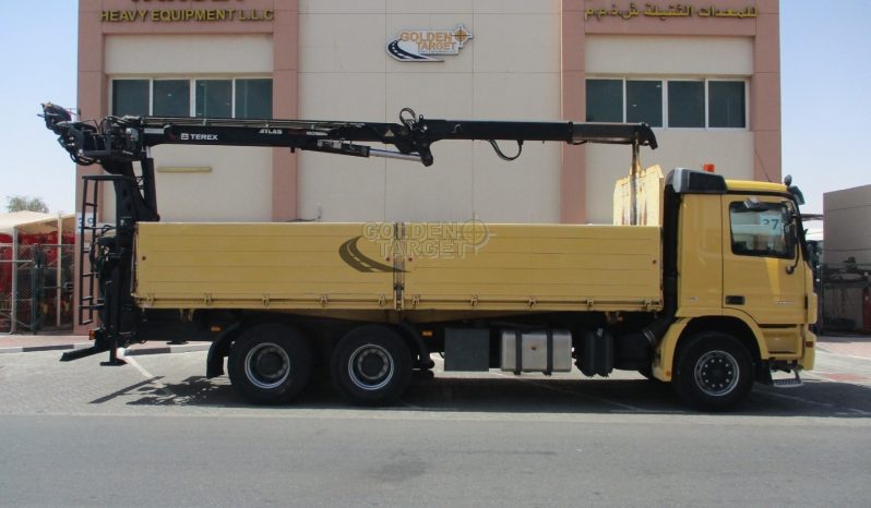 MERCEDES ACTROS 2644 6×4 ATLAS 165.2 Block Crane 2007 full