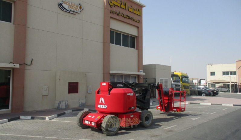 New HERED HA14JE Electric Articulating Boom Lift 2024 full