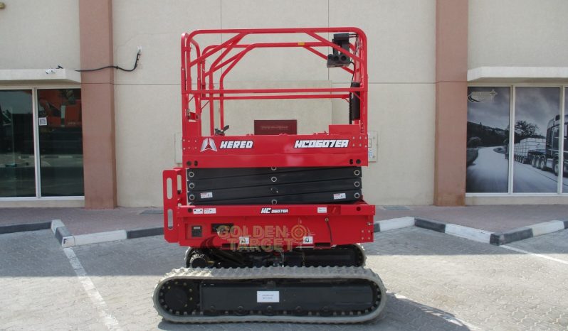 New HERED HC0607EA Auto Level Crawler Scissor Lift 2024 full