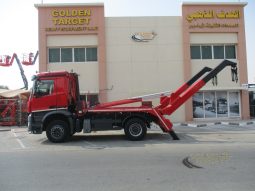 Mercedes Arocs 1832 4×2 Skip Loader 2015 full