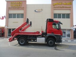 Mercedes Arocs 1832 4×2 Skip Loader 2015 full