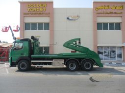 VOLVO FM410 6×2 Double Skip Loader 2017 full