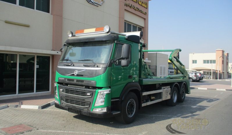 VOLVO FM410 6×2 Double Skip Loader 2017 full